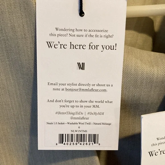 MM Lafleur Tan Sheath Dress Long Sleeve Crew Neck Work - Picture 7 of 10